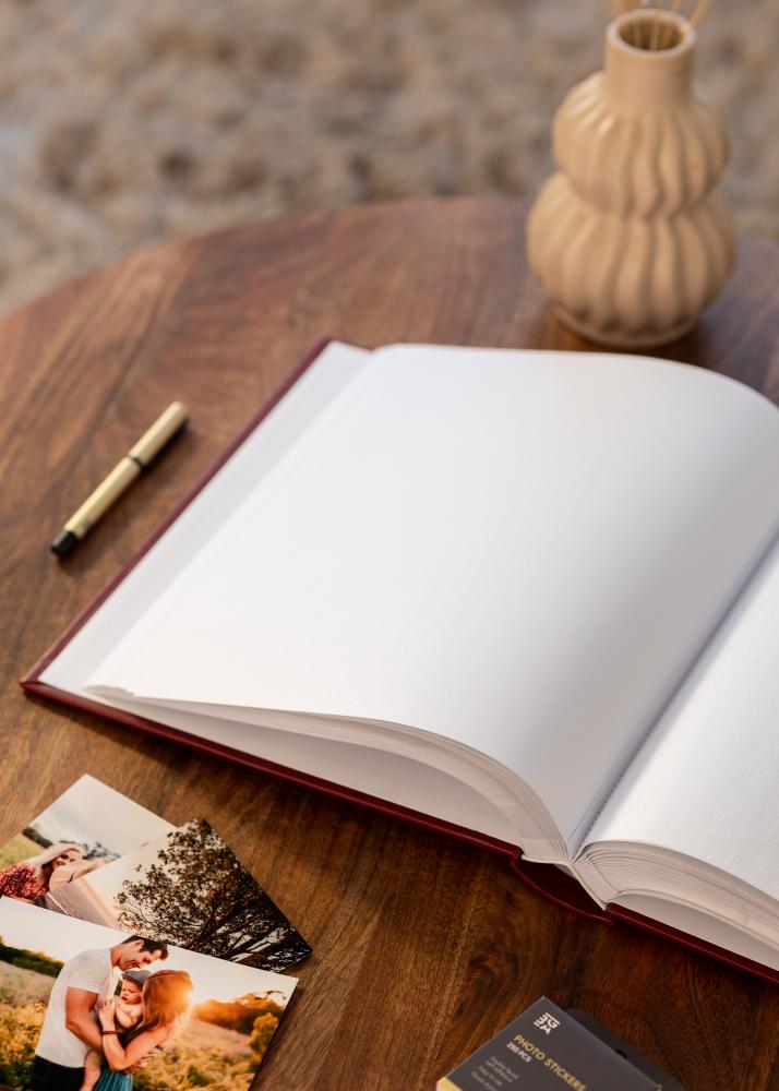 Classico Album Crvena - 30x33 cm (100 Bijele Stranice / 50 listova)