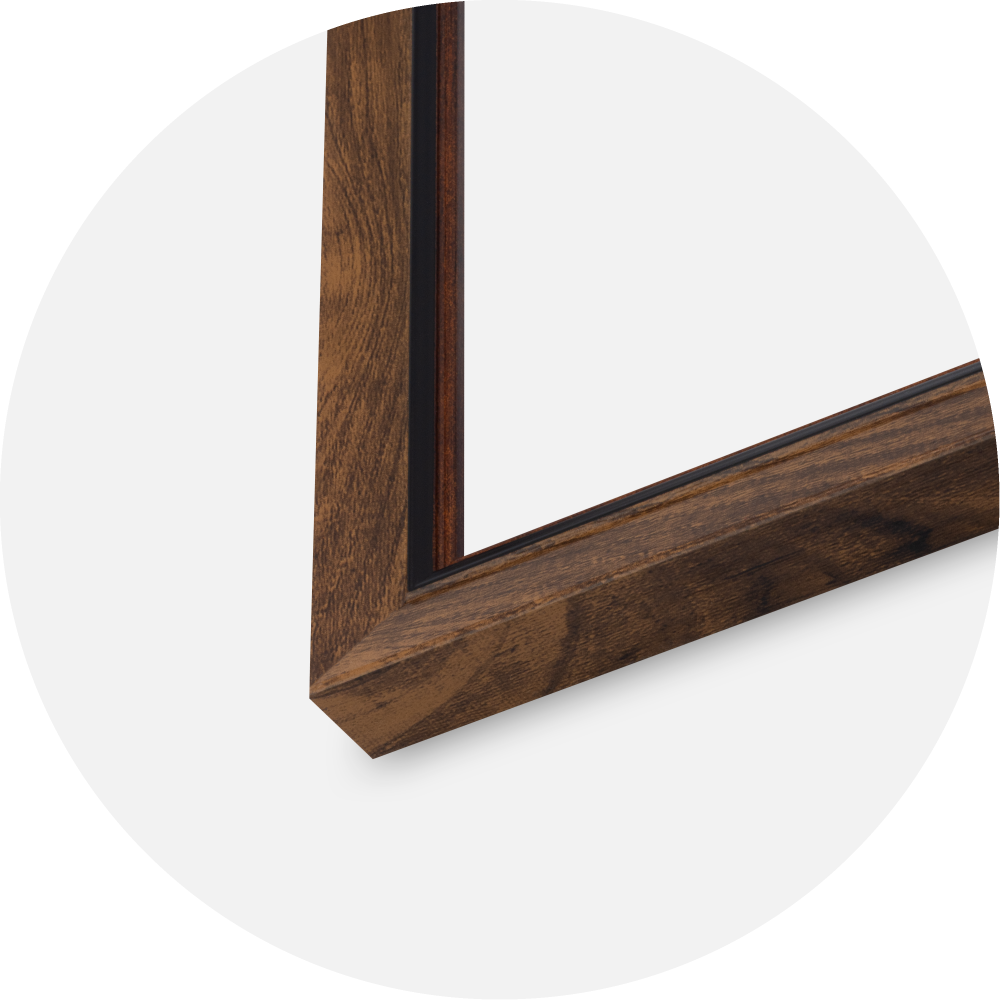 Okvir Obsidian Akrilno staklo Orah 21x29.7 cm (A4)