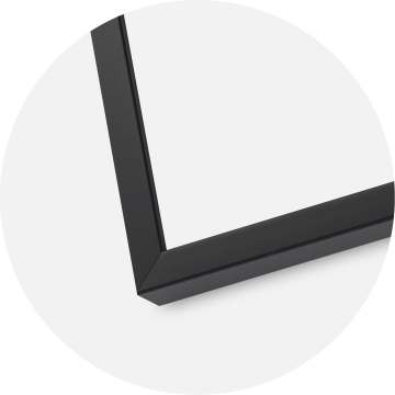 Okvir E-Line Crno 70x100 cm - Paspartu Crno 59,4x84 cm (A1)