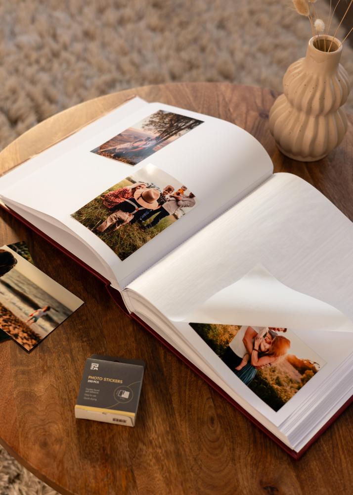 Classico Album Crvena - 30x33 cm (100 Bijele Stranice / 50 listova)