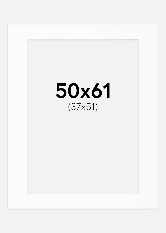 Paspartu Bijeli Standard (Bijela Jezgra) 50x61 cm (37x51)