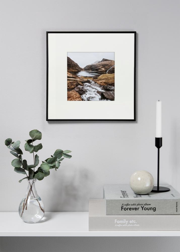 Paspartu XL Bijelo Bijeli unutarnji rub 25x35 cm (14x19)