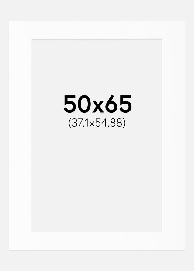 Paspartu Bijeli Standard (Bijela Jezgra) 50x65 cm (37,1x54,88)