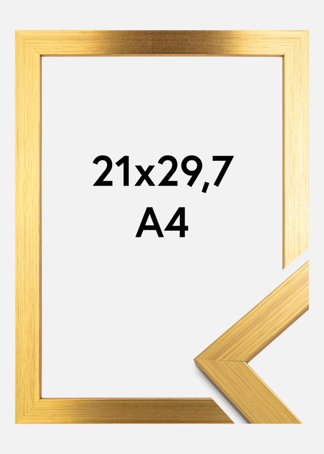 Okvir Gold Wood Akrilno staklo 21x29,7 cm (A4)