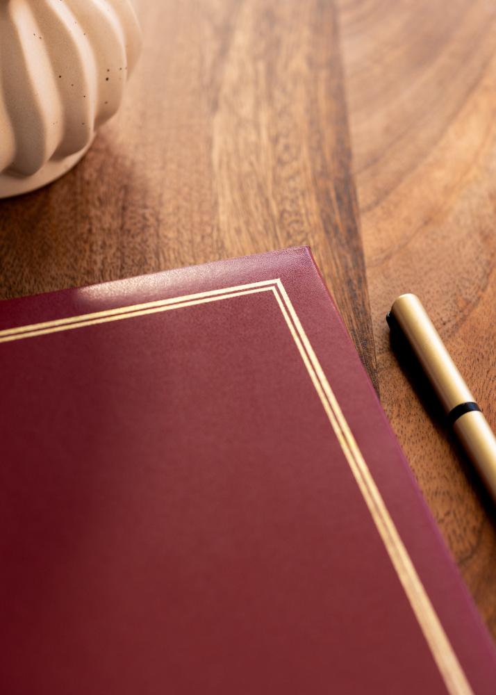 Classico Album Crvena - 30x33 cm (100 Bijele Stranice / 50 listova)