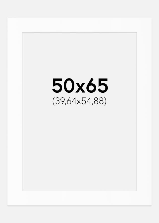 Paspartu Bijeli Standard (Bijela Jezgra) 50x65 cm (39,64x54,88)