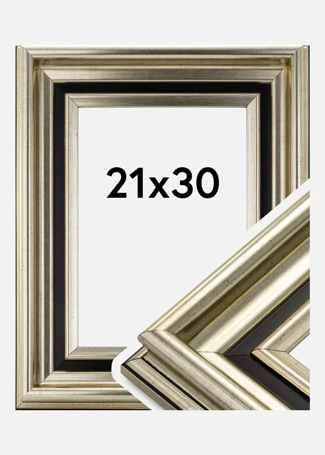 Okvir Gysinge Premium Srebro 21x30 cm