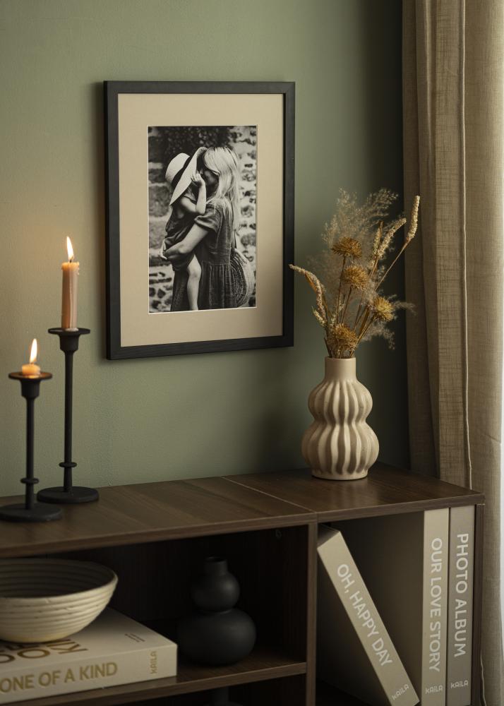 Paspartu Biserno siva 24x30 cm (17x23)