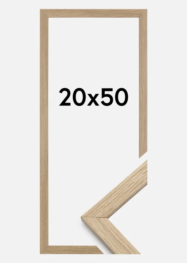 Okvir Profinjeni Hrast 20x50 cm