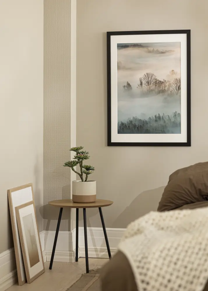 Okvir Trendline Crno 55x70 cm - Paspartu Bijelo 18x24 inches
