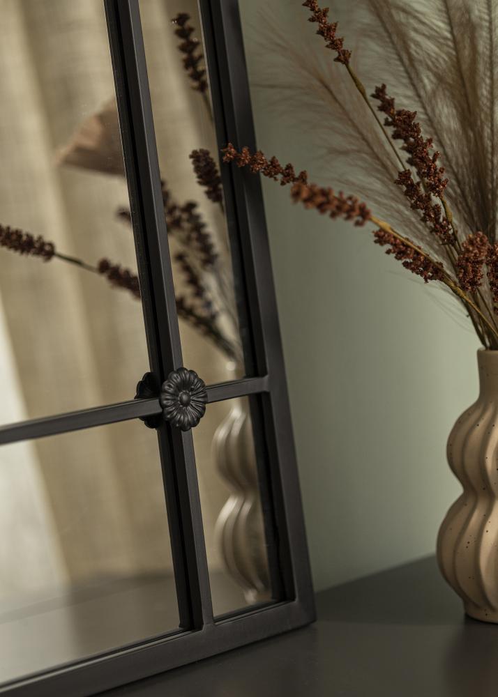 Ogledalo Fairytale Window Crno 60x100 cm