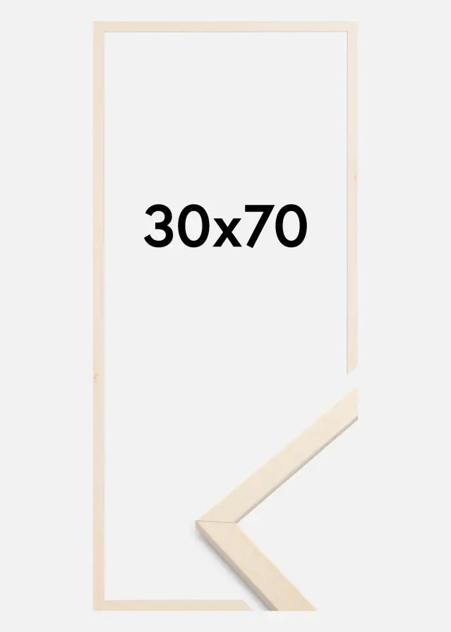 Okvir Edsbyn Akrilno staklo Javor 30x70 cm