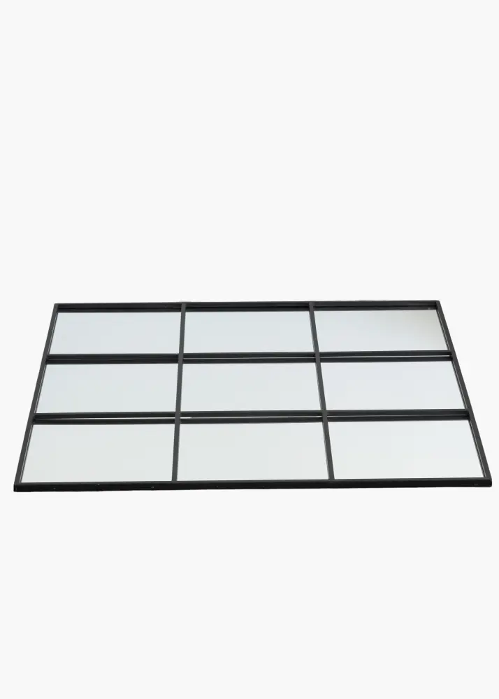 KAILA Ogledalo Squares - Crno 90x90 cm