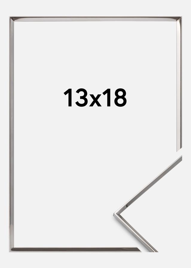 Okvir Gladak Metal Srebro 13x18 cm