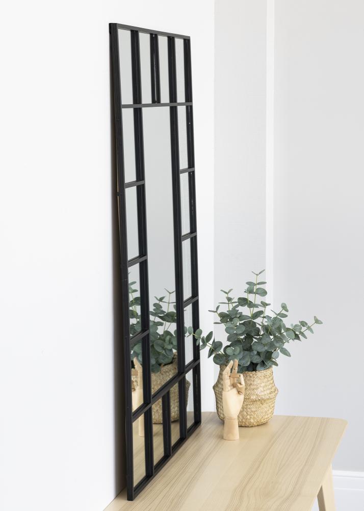 KAILA Ogledalo Window - Crno 80x120 cm