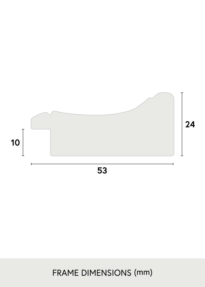 Okvir Roxen Zlato Meliran - Veličina po izboru