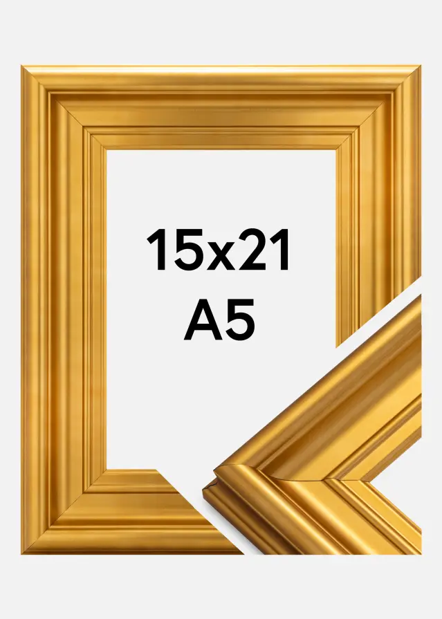 Okvir Mora Premium Zlato 15x21 cm (A5)