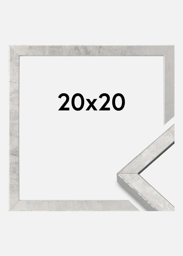 Okvir Ares Akrilno staklo Srebro 20x20 cm