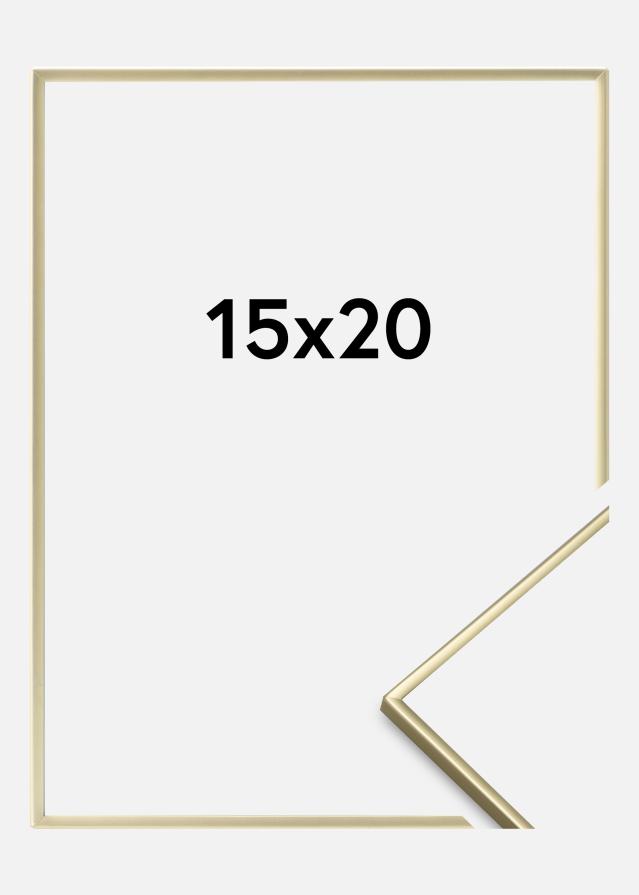 Okvir Gladak Metal Zlato 15x20 cm