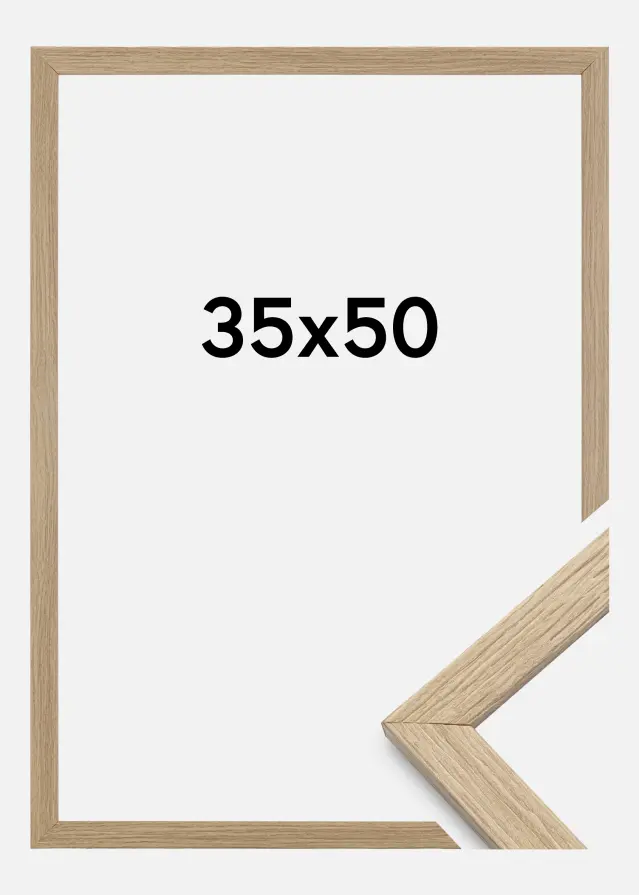 Okvir Profinjeni Akrilno staklo Hrast 35x50 cm