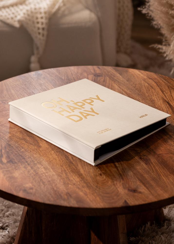 KAILA Fotoalbum OH HAPPY DAY Krem - 600 slika u 10x15 cm