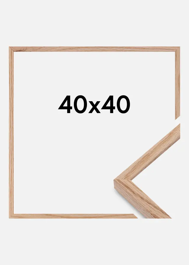 Okvir E-Line Akrilno staklo Hrast 40x40 cm