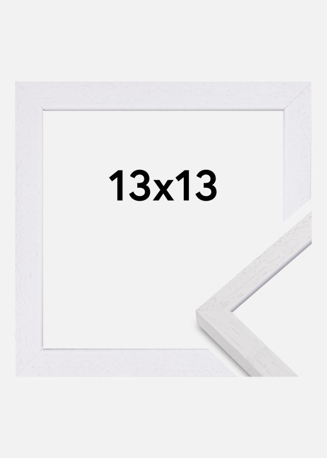 Okvir Glendale Mat Antirefleksno staklo Bijelo 13x13 cm
