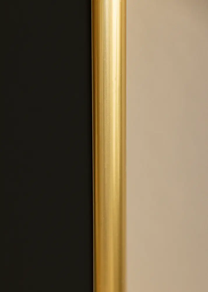 Okvir Victoria Zlato 70x100 cm - Paspartu Crno 59,4x84 cm (A1)