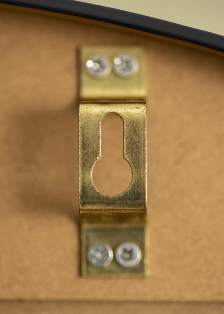 KAILA Okruglo Ogledalo Edge Black 90 cm Ø