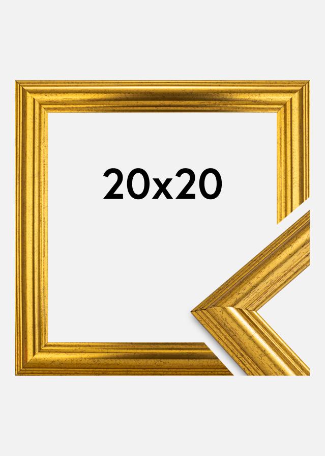 Okvir Västkusten Akrilno staklo Zlato 20x20 cm