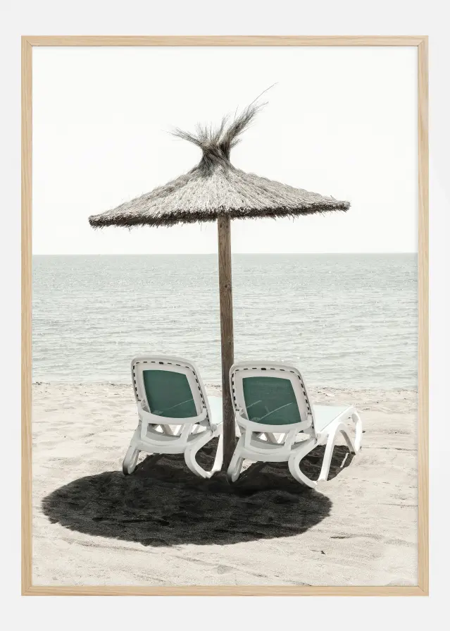 Sunbeds Plakat