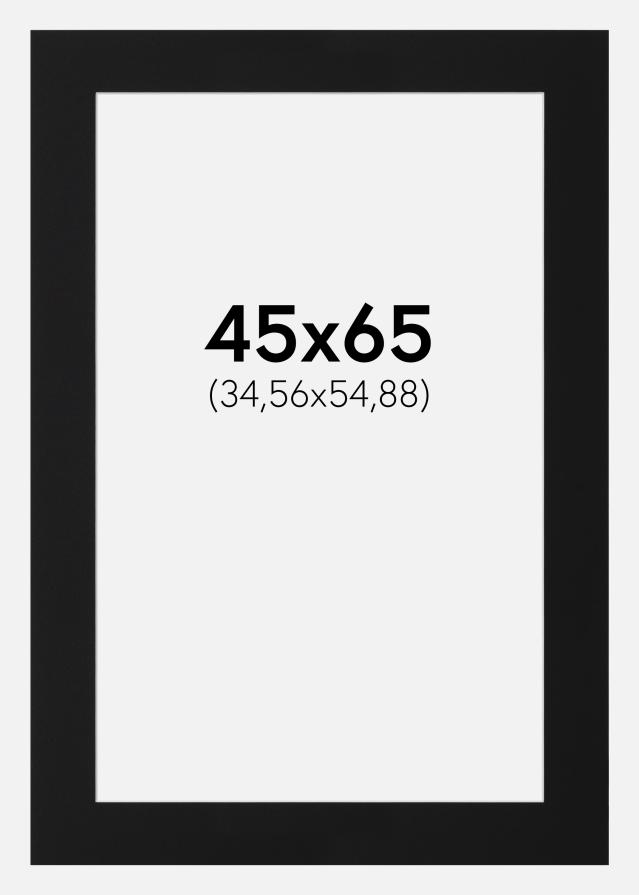 Paspartu Crni Standard (Bijela Jezgra) 45x65 cm (34,56x54,88)