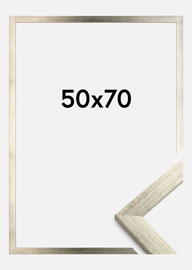 Okvir Profinjeni Akrilno staklo Srebro 50x70 cm
