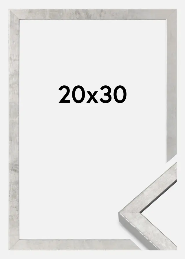 Okvir Ares Akrilno staklo Srebro 20x30 cm