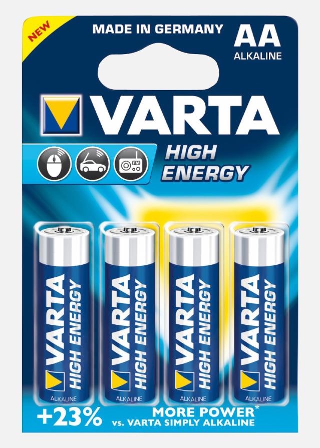 Baterija Varta High Energy AA (L6)