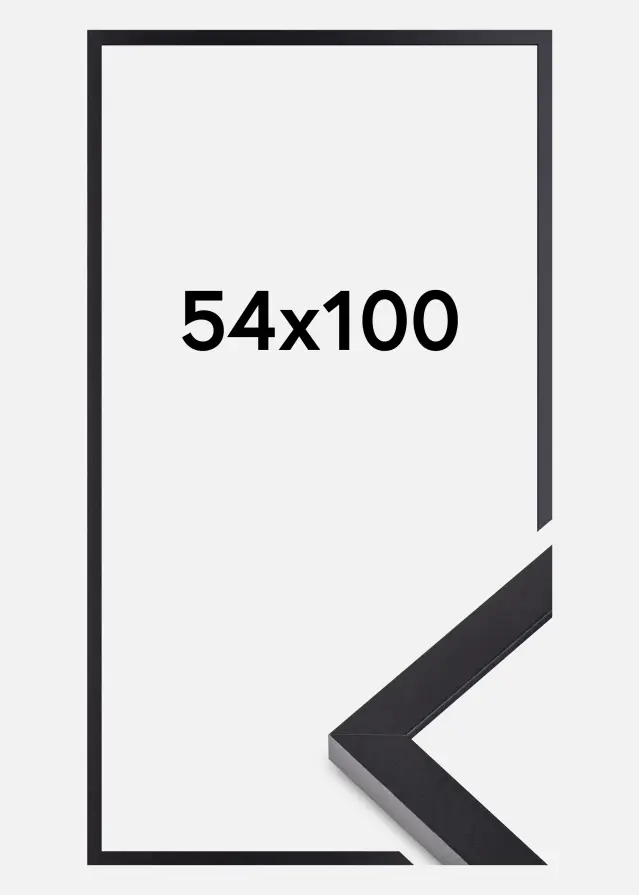 Okvir Selection Akrilno staklo Crno 54x100 cm