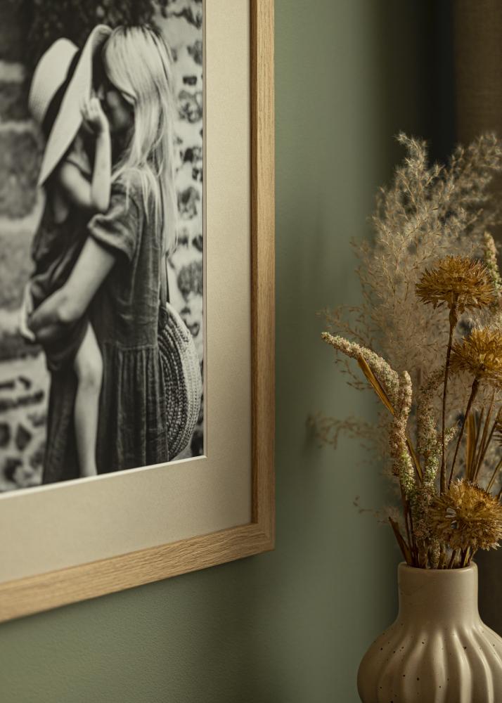 Paspartu Biserno siva 24x30 cm (17x23)