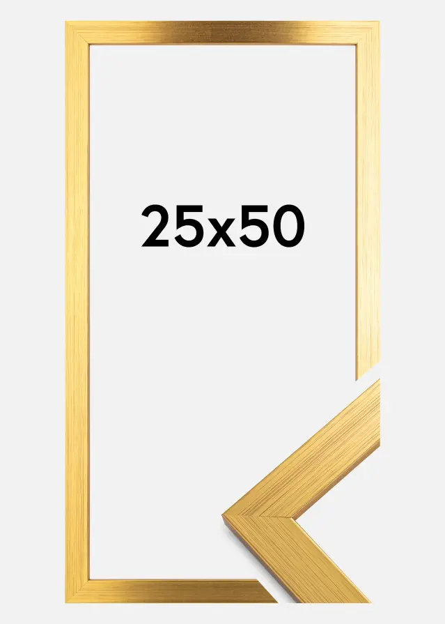 Okvir Gold Wood Akrilno staklo 25x50 cm
