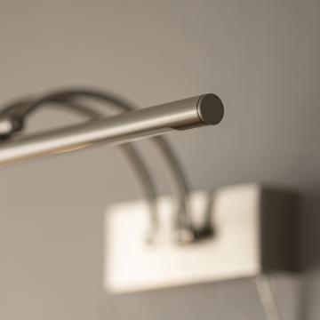 Gunnebo V962 LED rasvjeta za slike 37 cm - Nikl