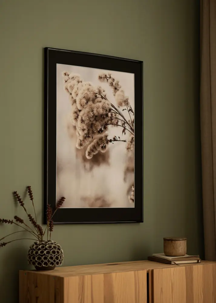 Okvir Victoria Crno 70x100 cm - Paspartu Crno 59,4x84 cm (A1)