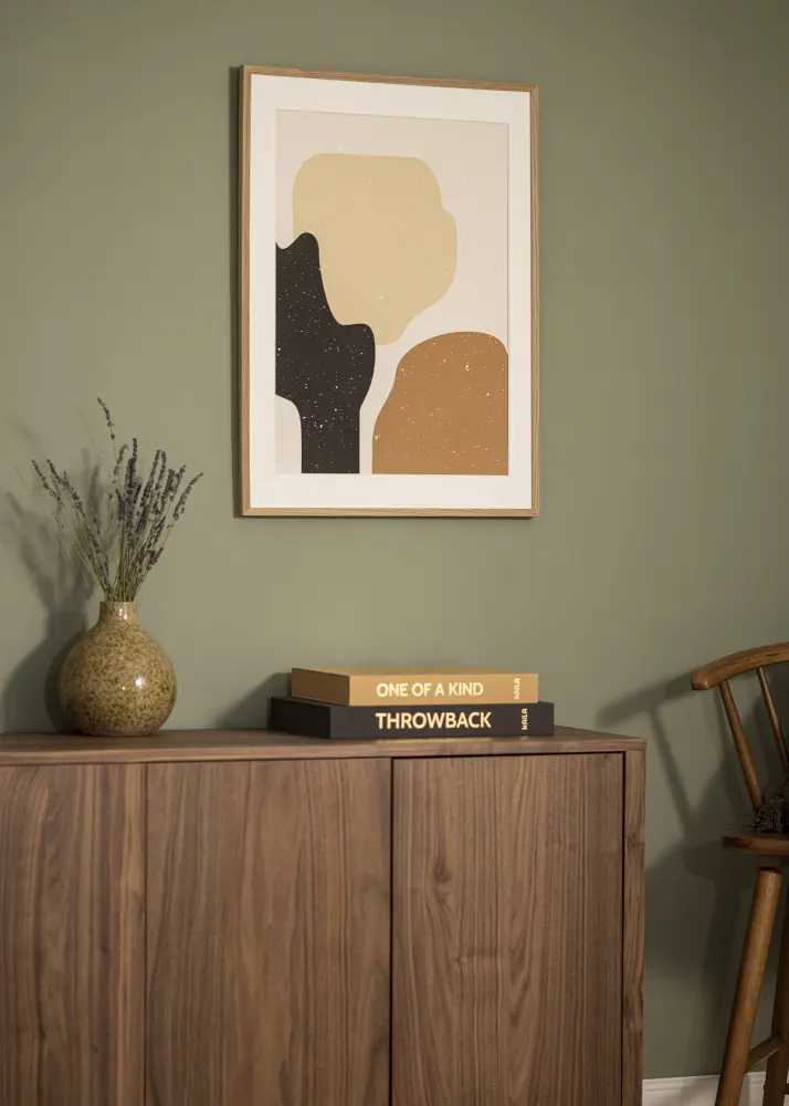 Okvir Soul Oak Veneer 42x59,4 cm (A2) - Paspartu Bijelo 25x38 cm