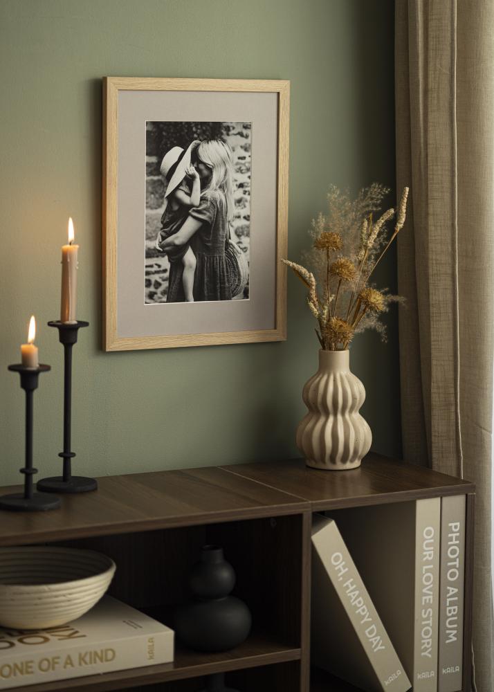 Paspartu Siva 20x25 cm (14x19)