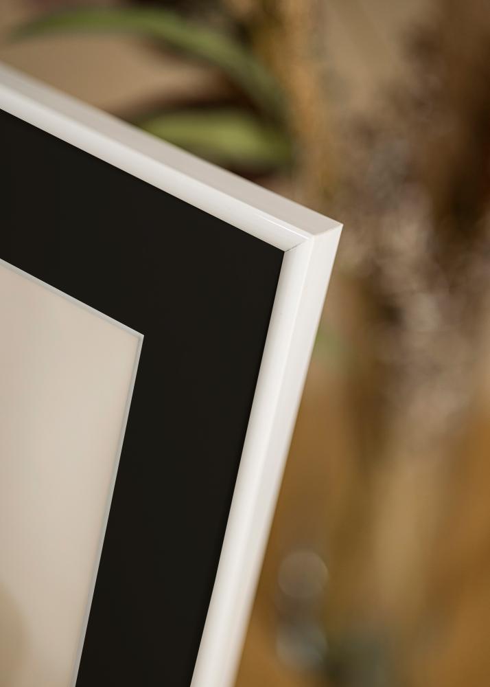 Okvir Victoria Bijelo 13x18 cm - Paspartu Crno 9x12 cm