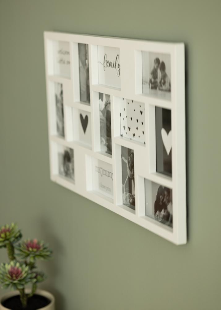 Unique Life Okvir za kolaž Bijelo - 13 Slike