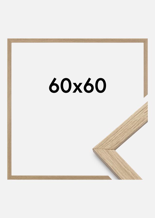 Okvir Profinjeni Akrilno staklo Hrast 60x60 cm