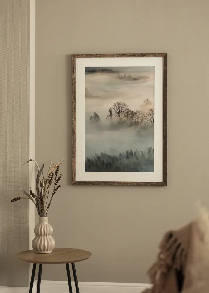 Okvir Fiorito Washed Oak 30x40 cm - Paspartu Bijelo 21x29,7 cm (A4)