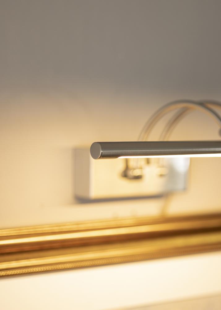 Gunnebo V962 LED rasvjeta za slike 37 cm - Nikl