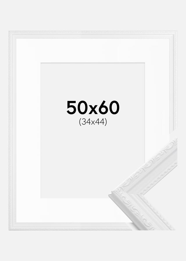 Okvir Abisko Bijelo 50x60 cm - Paspartu Bijelo 35x45 cm