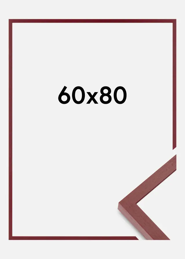 Colorful Akrilno staklo Crvena 60x80 cm