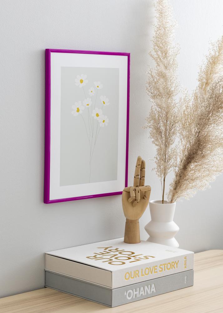 Okvir New Lifestyle Fuchsia 30x40 cm - Paspartu Crno 21x29,7 cm (A4)